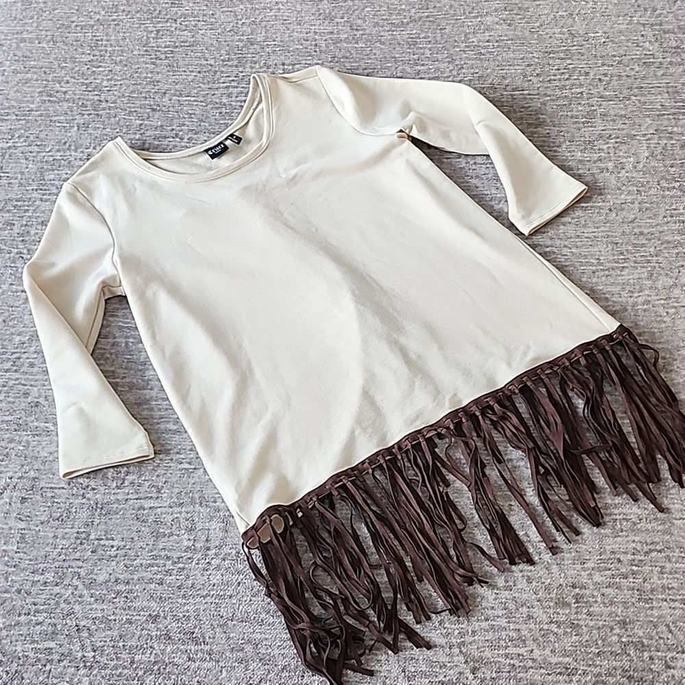 Cruel- Fringe top